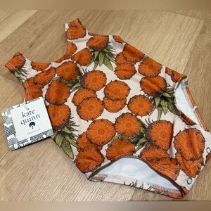 NWT Kate Quinn Baby Swimsuit • Size 12-18 Months • Pineapple